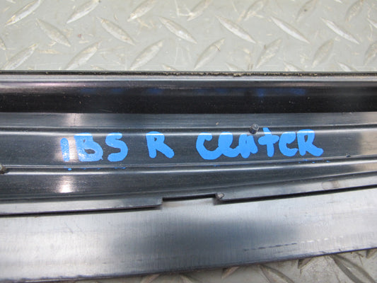 84-89 BMW E24 Set of 2 Center Left & Right Exterior B Pillar Trim Cover OEM