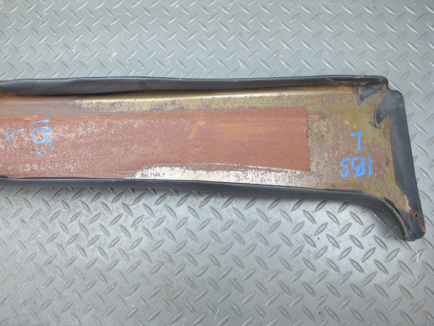 85-87 BMW E24 Set of 2 Center Left & Right Interior B Pillar Trim Cover OEM