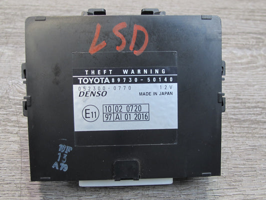 01-06 Lexus UCF30L LS430 Theft Warning Alarm Control Module 89730-50140 OEM