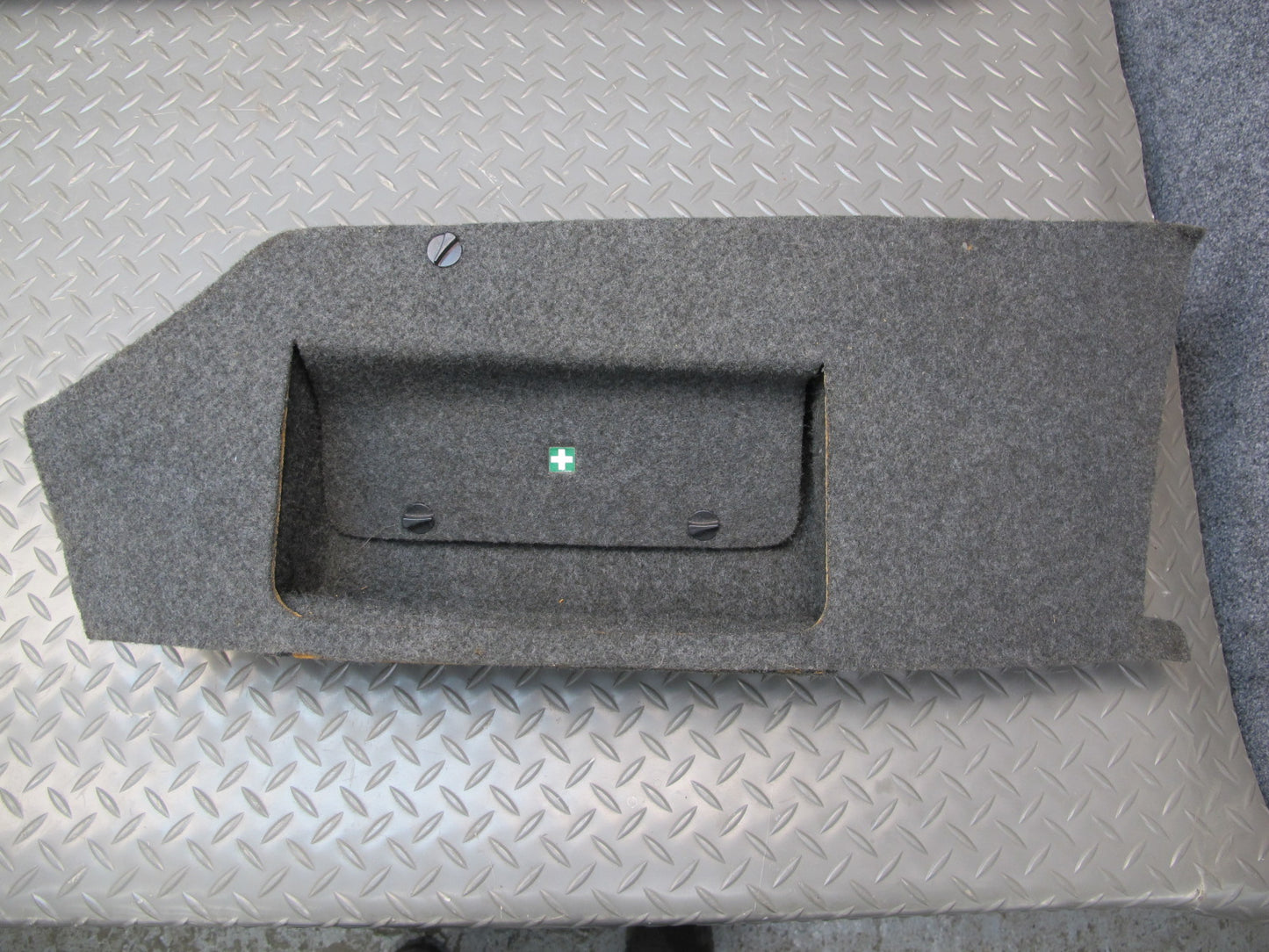 86-89 BMW E24 6-SERIES Rear Trunk Carpet Liner Trim Cover Set OEM