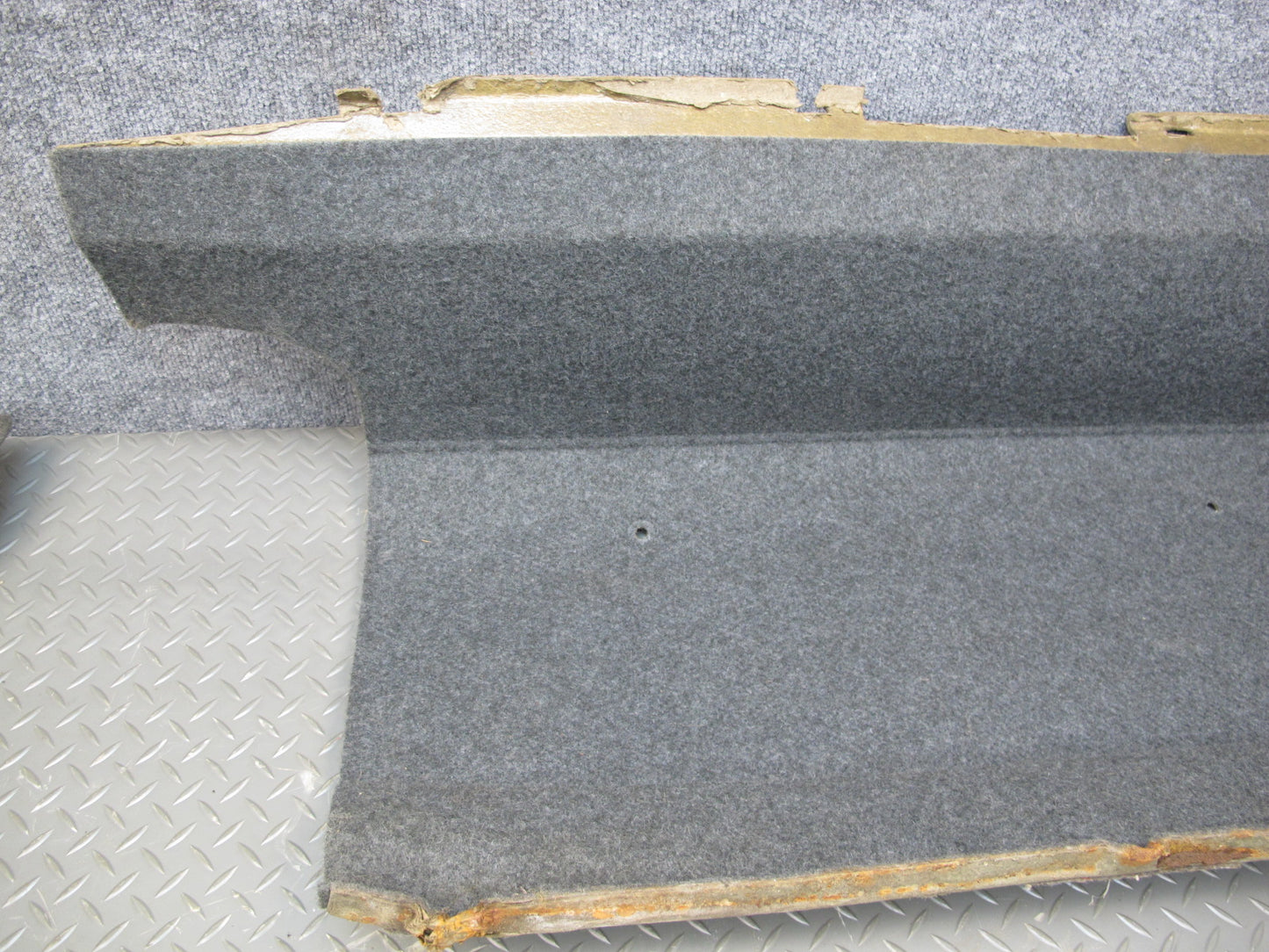 86-89 BMW E24 6-SERIES Rear Trunk Carpet Liner Trim Cover Set OEM