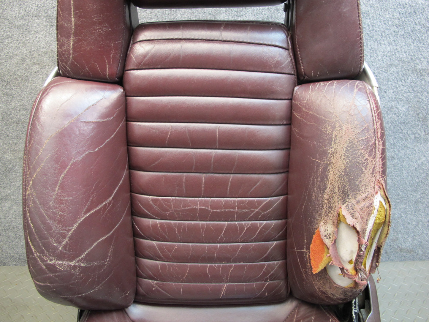 86-88 Toyota Supra MK3 Front & Rear Leather Seat Set OEM