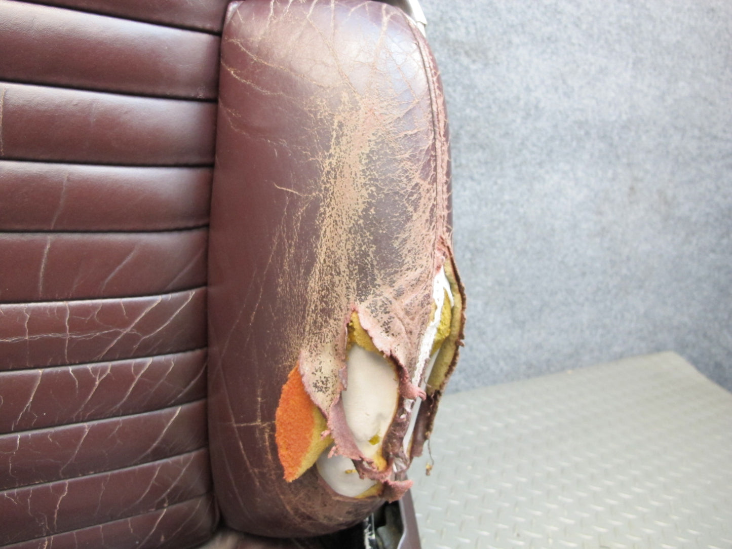 86-88 Toyota Supra MK3 Front & Rear Leather Seat Set OEM