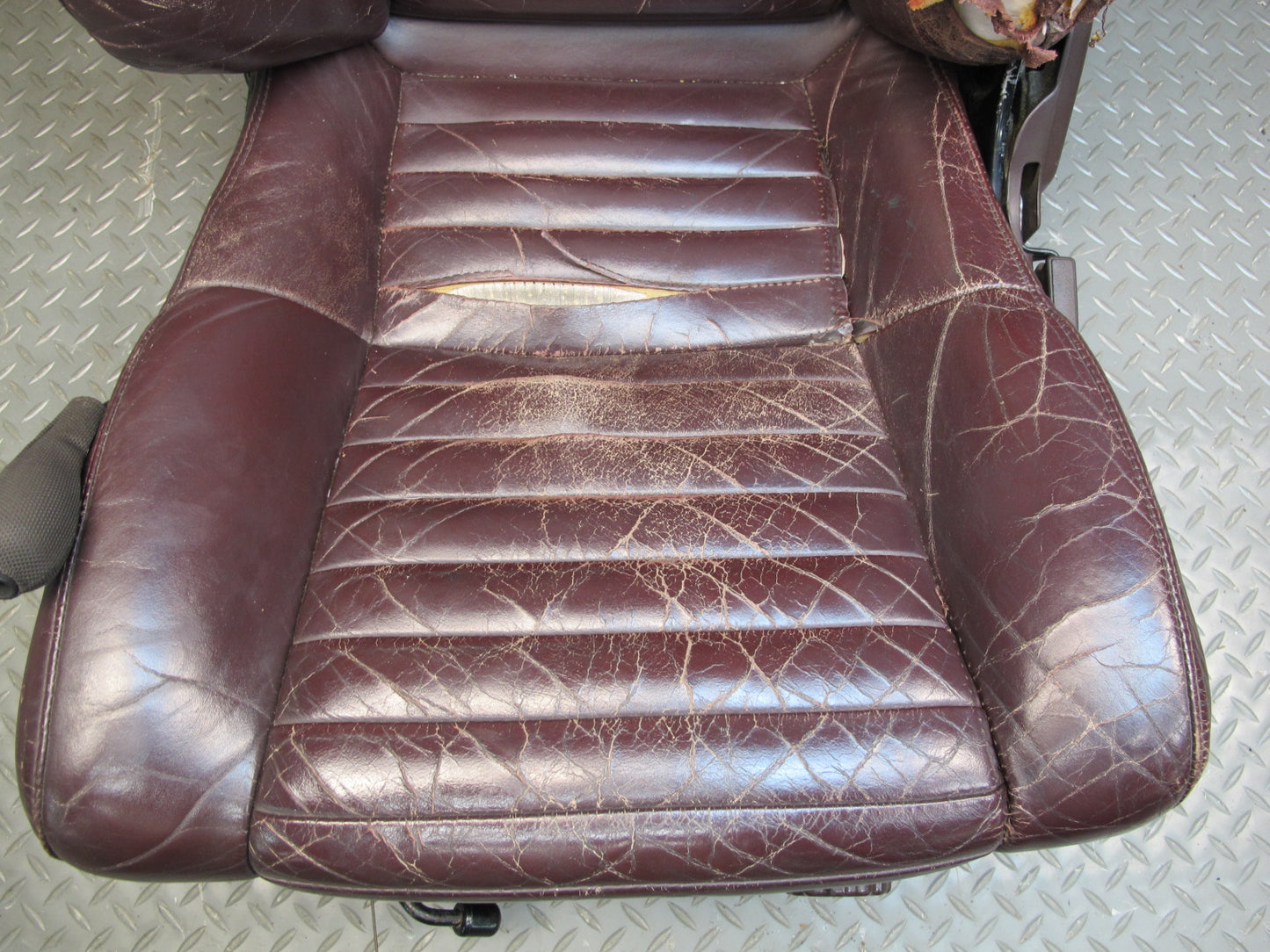 86-88 Toyota Supra MK3 Front & Rear Leather Seat Set OEM