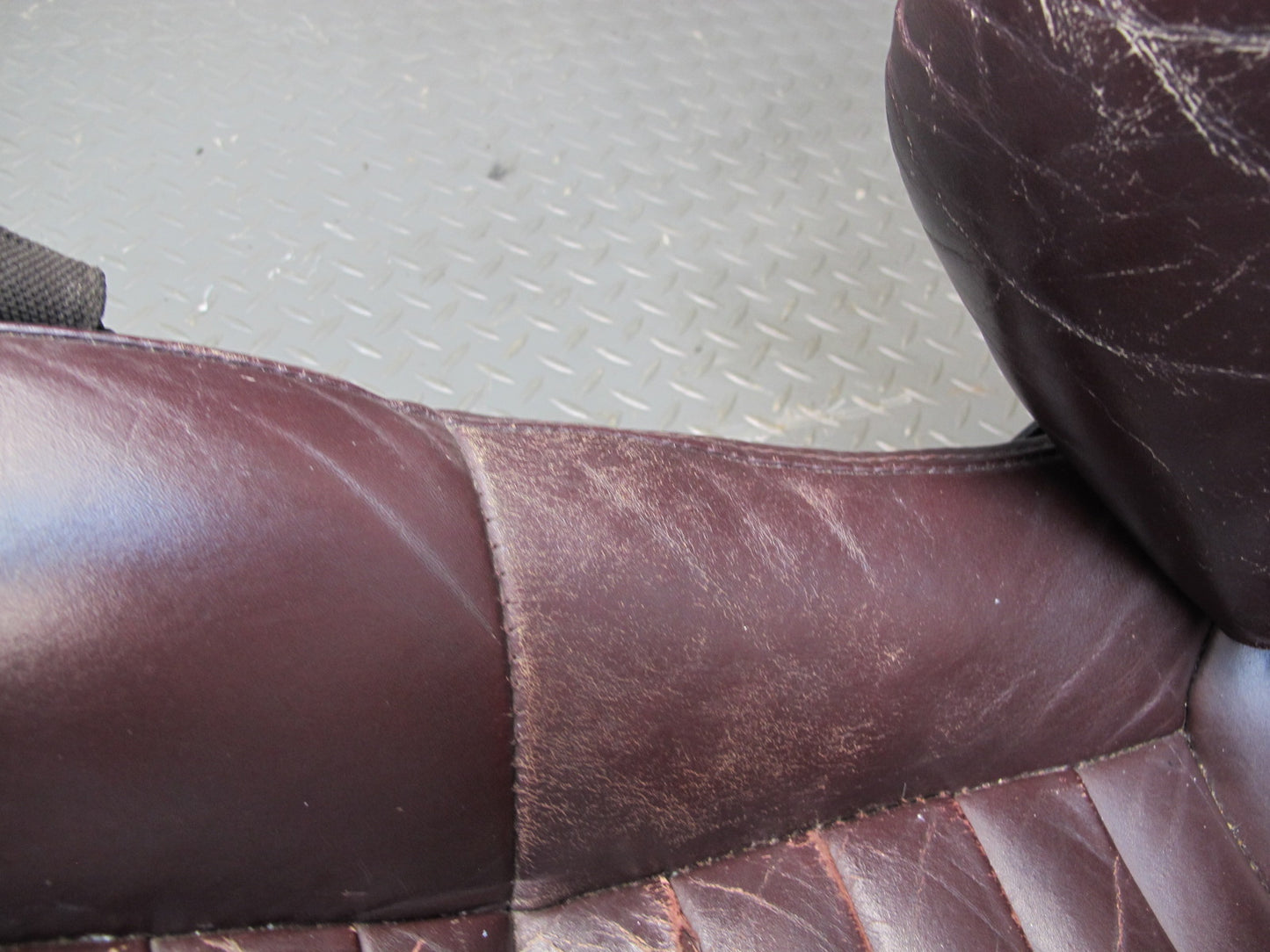 86-88 Toyota Supra MK3 Front & Rear Leather Seat Set OEM