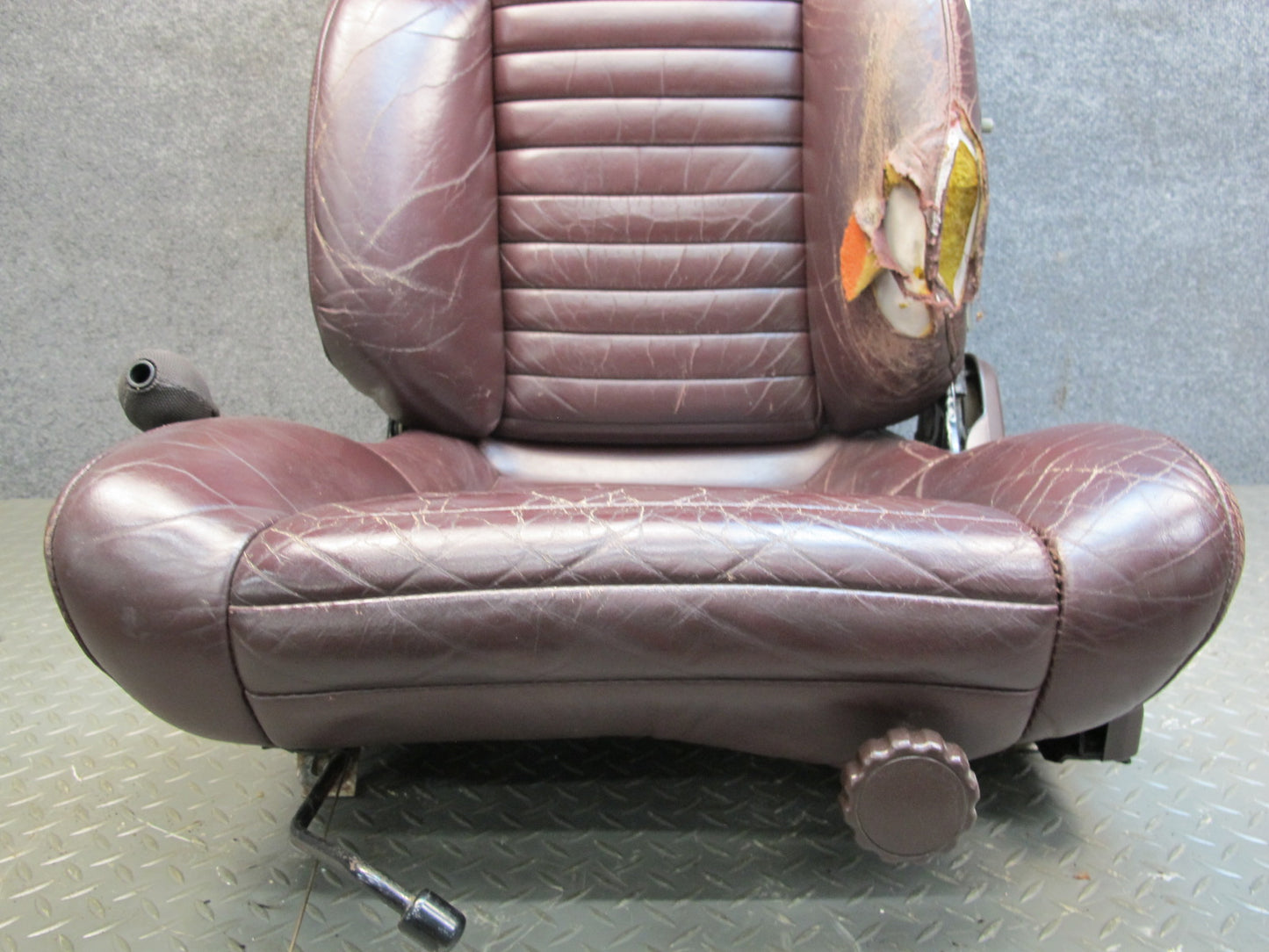 86-88 Toyota Supra MK3 Front & Rear Leather Seat Set OEM