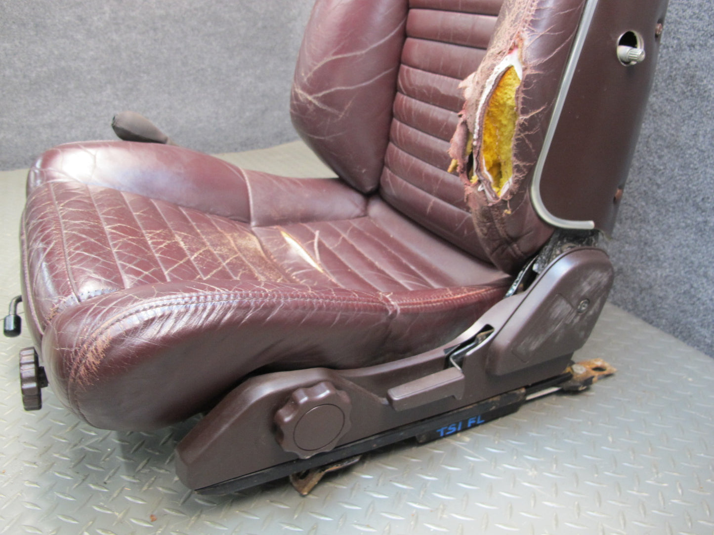 86-88 Toyota Supra MK3 Front & Rear Leather Seat Set OEM