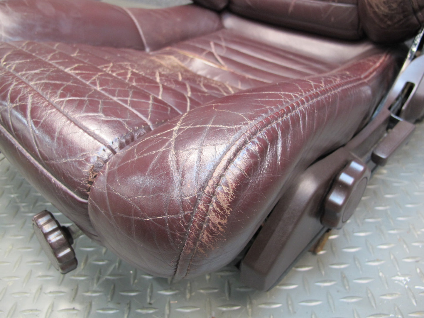 86-88 Toyota Supra MK3 Front & Rear Leather Seat Set OEM