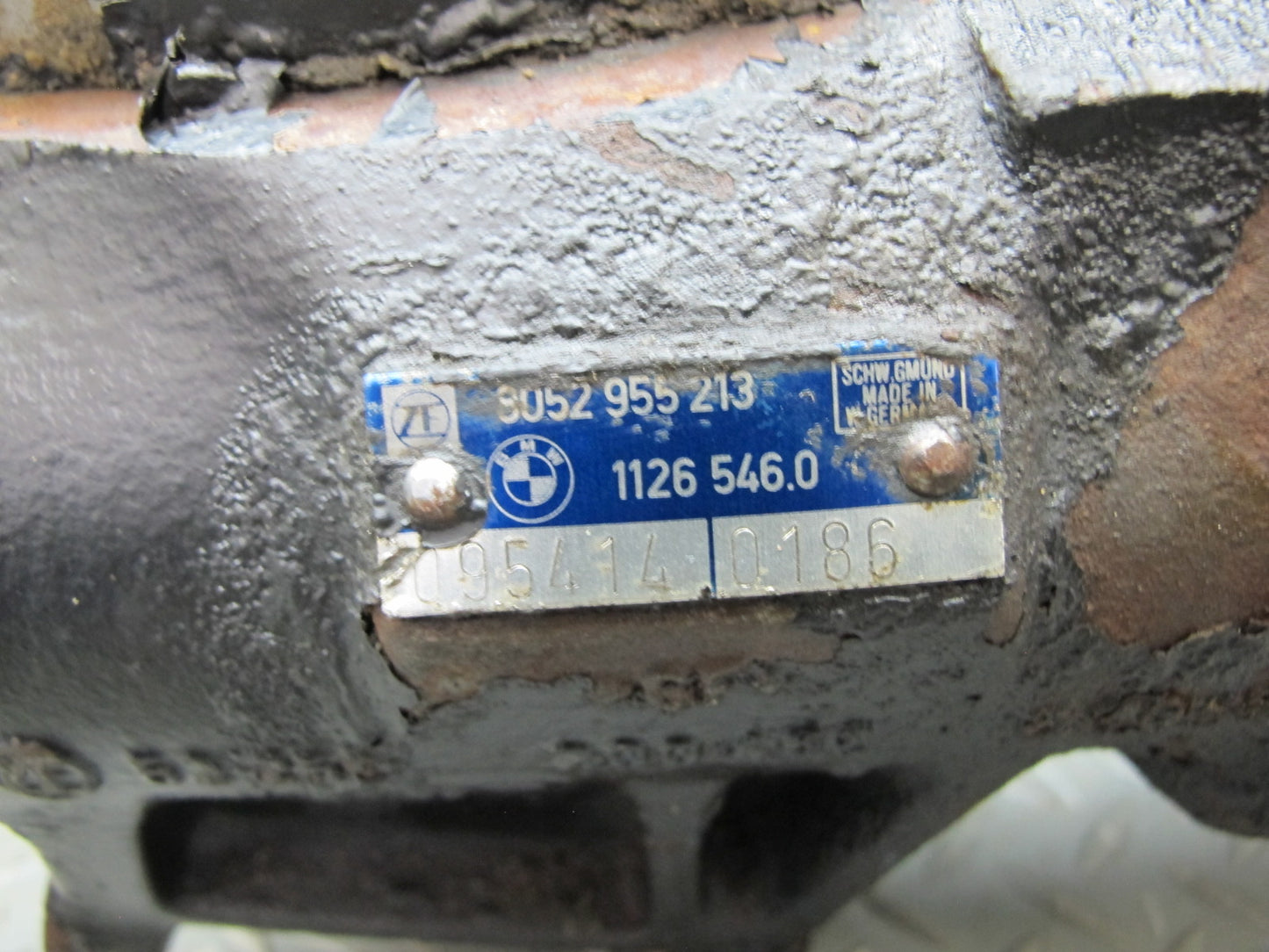 84-89 BMW E24 6-SERIES Power Steering Gear Box Gearbox 1126546 OEM