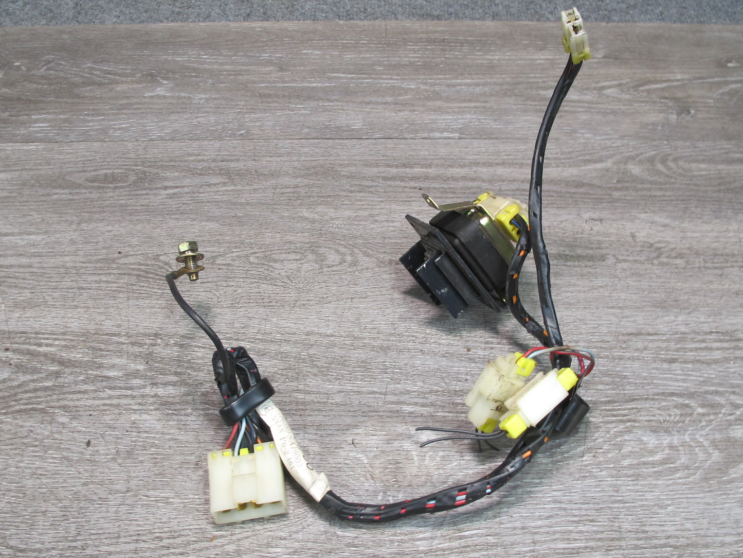 85-88 Nissan Z31 300ZX A/C Heater Blower Motor Fan w Wire & Resistor OEM