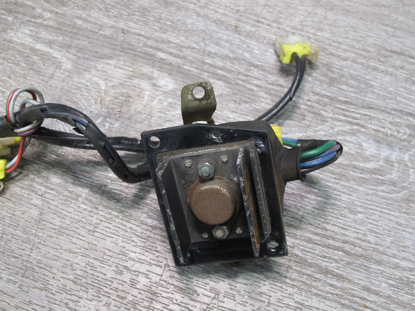 85-88 Nissan Z31 300ZX A/C Heater Blower Motor Fan w Wire & Resistor OEM