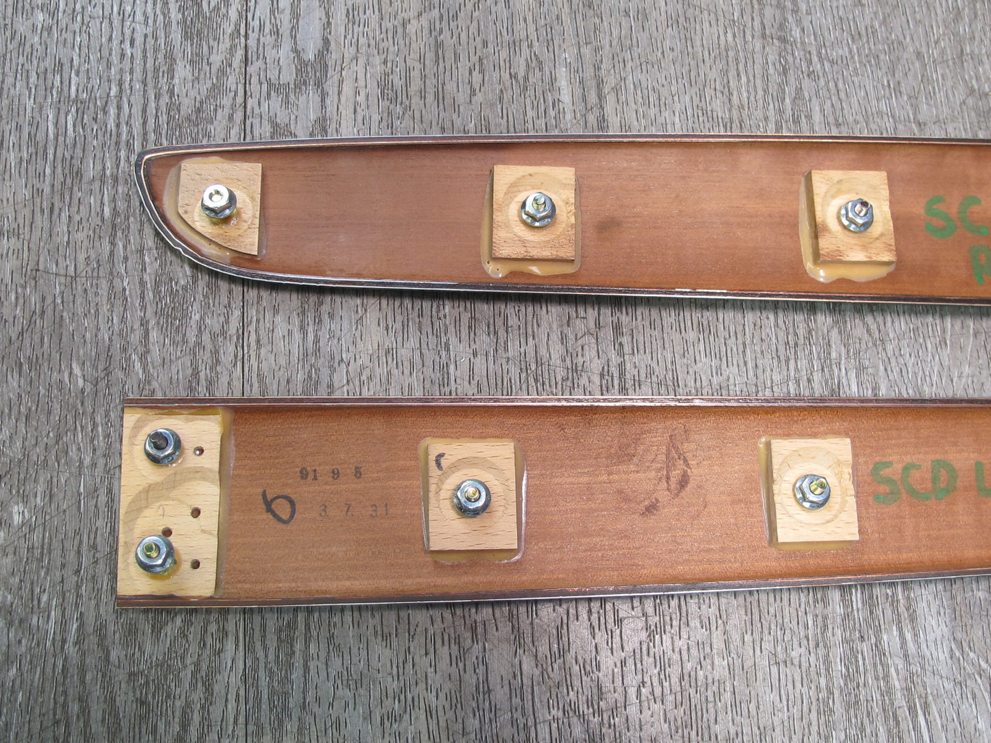 1992 Lexus UZZ30L SC300 SC400 Set of 5 Interior Dash Door Wood Trim Cover OEM