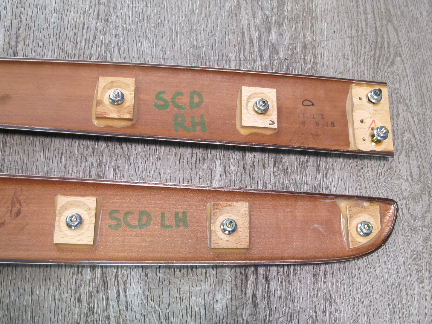 1992 Lexus UZZ30L SC300 SC400 Set of 5 Interior Dash Door Wood Trim Cover OEM