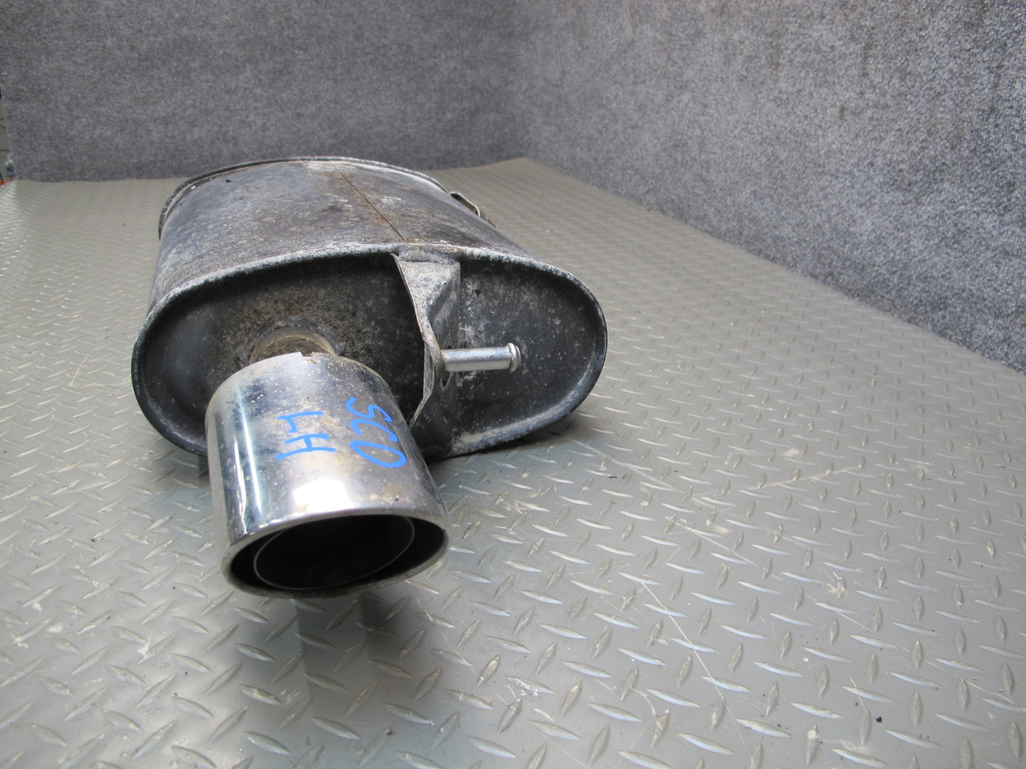 92-98 Lexus UZZ30L SC400 Rear Left Exhaust Muffler w Tip OEM