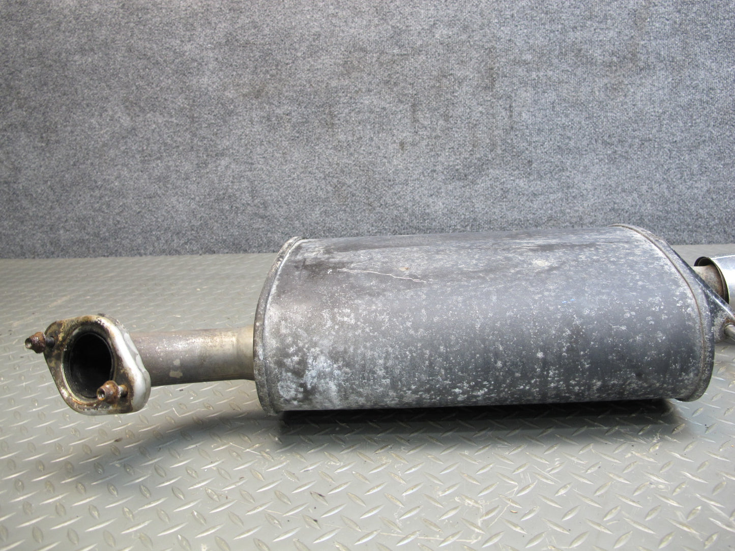 92-98 Lexus UZZ30L SC400 Rear Left Exhaust Muffler w Tip OEM