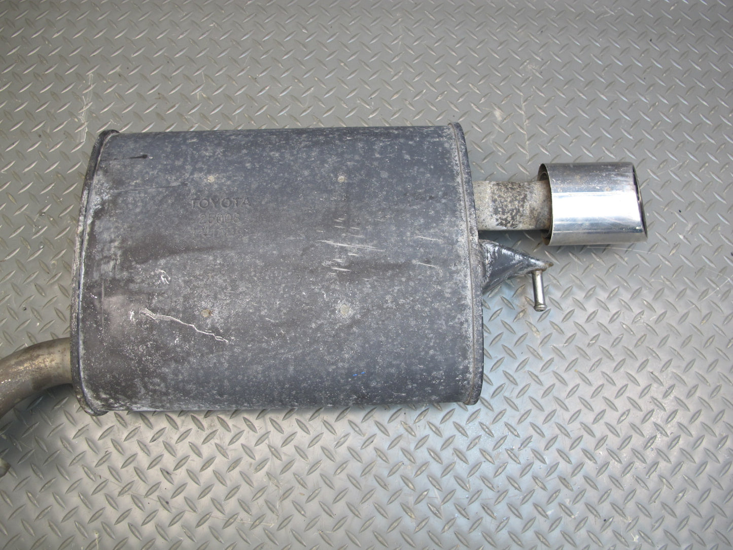 92-98 Lexus UZZ30L SC400 Rear Left Exhaust Muffler w Tip OEM