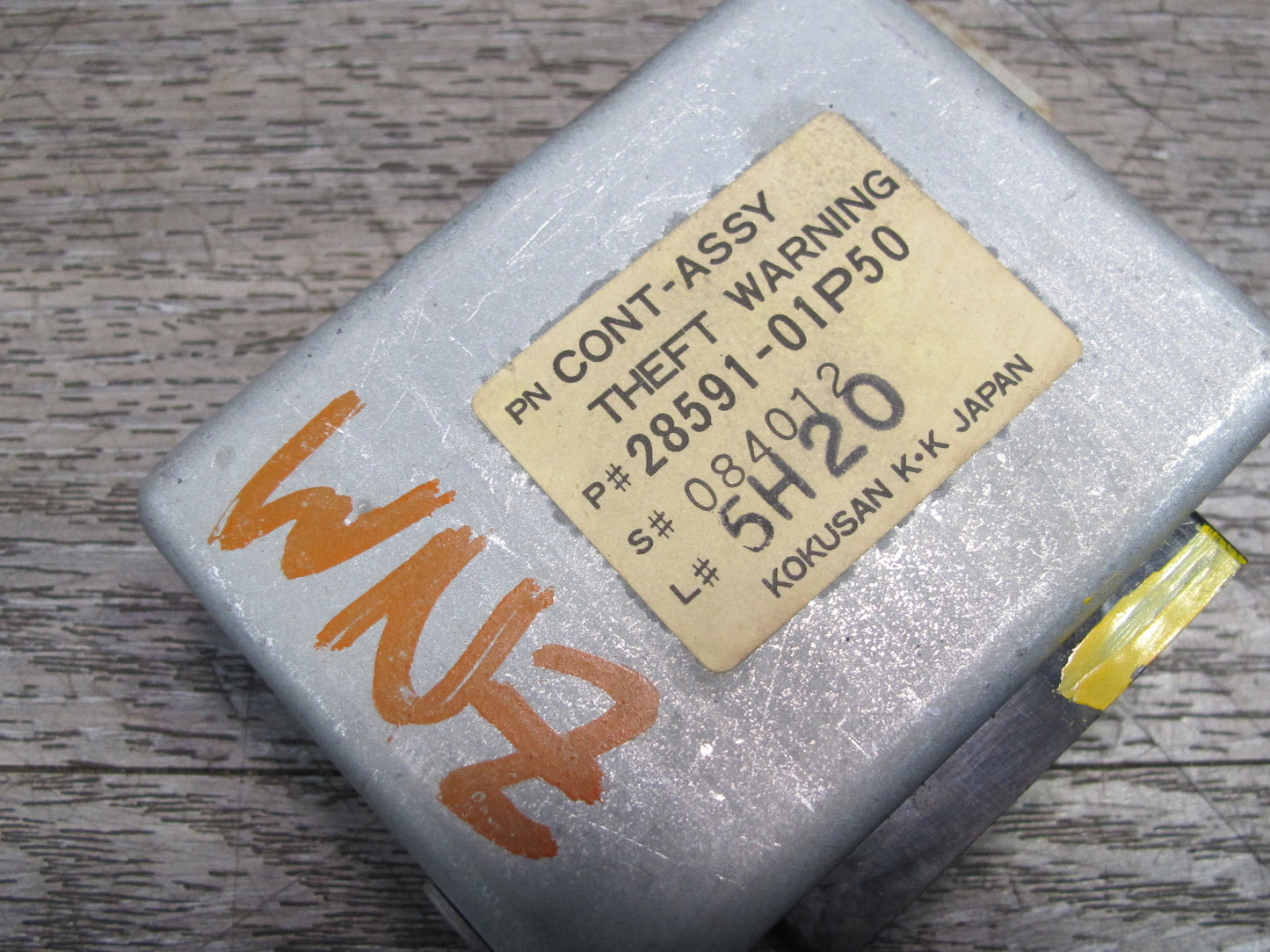 84-86 Nissan 300ZX Z31 Anti Theft Warning Control Module 28591-01P50 OEM
