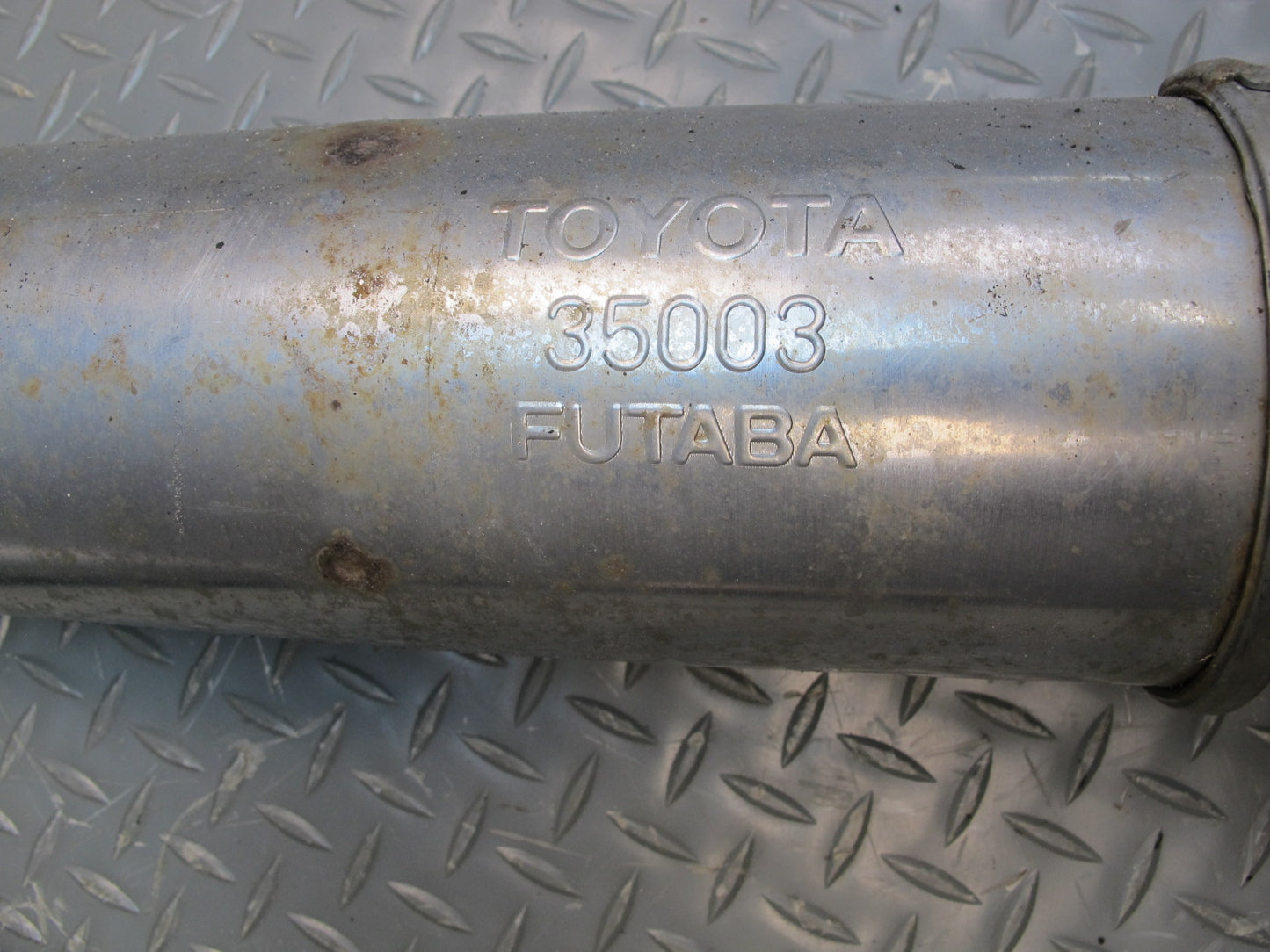 92-97 Lexus UZZ30L SC400 Rear Exhaust Pipe Resonator OEM