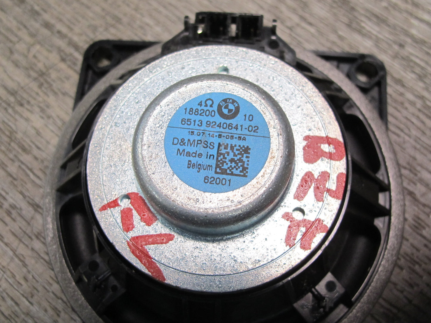 09-16 BMW E89 Z4 Set of 2 Front or Rear Hifi Audio MID Range Speaker OEM