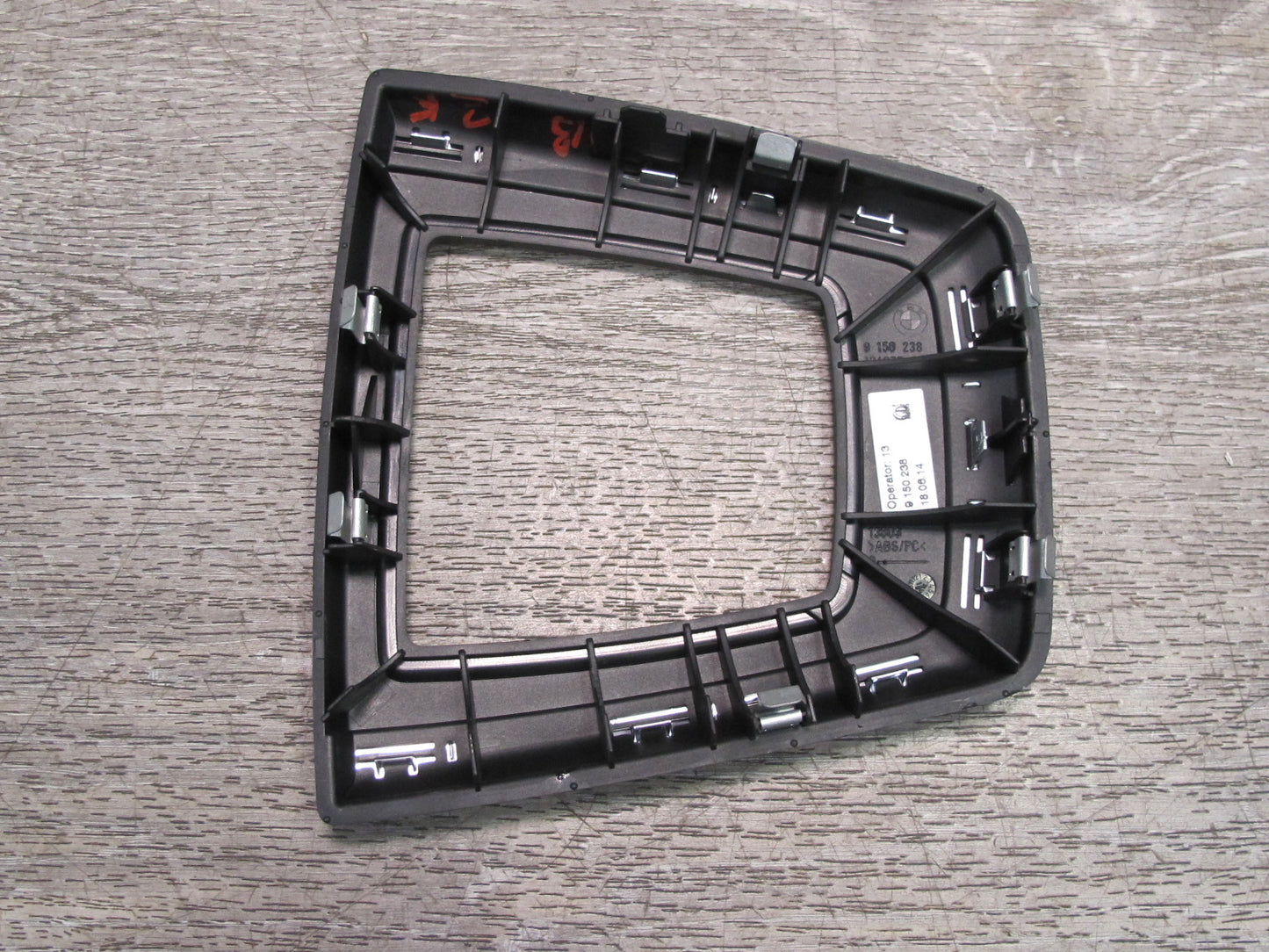 09-16 BMW E89 Z4 Center Console Shifter Trim Bezel Cover Panel 9150238 OEM