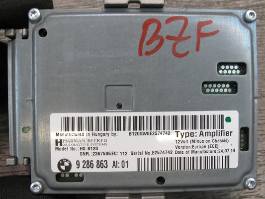 12-16 BMW E89 Z4 Harman Active Sound Control Module 9286863 OEM