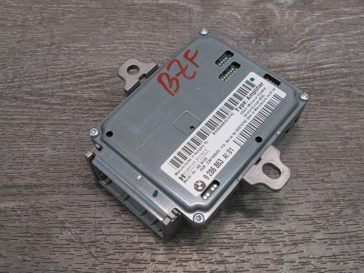 12-16 BMW E89 Z4 Harman Active Sound Control Module 9286863 OEM
