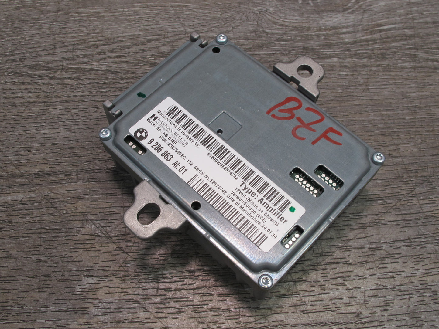 12-16 BMW E89 Z4 Harman Active Sound Control Module 9286863 OEM