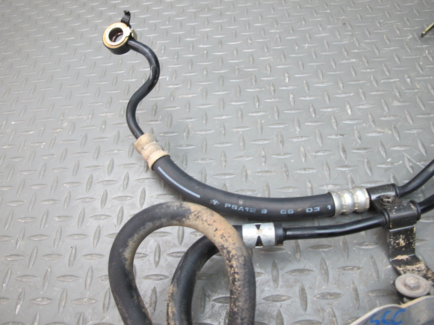 98-00 Lexus UZZ30L SC400 Power Steering Hose Pipe Line Set OEM