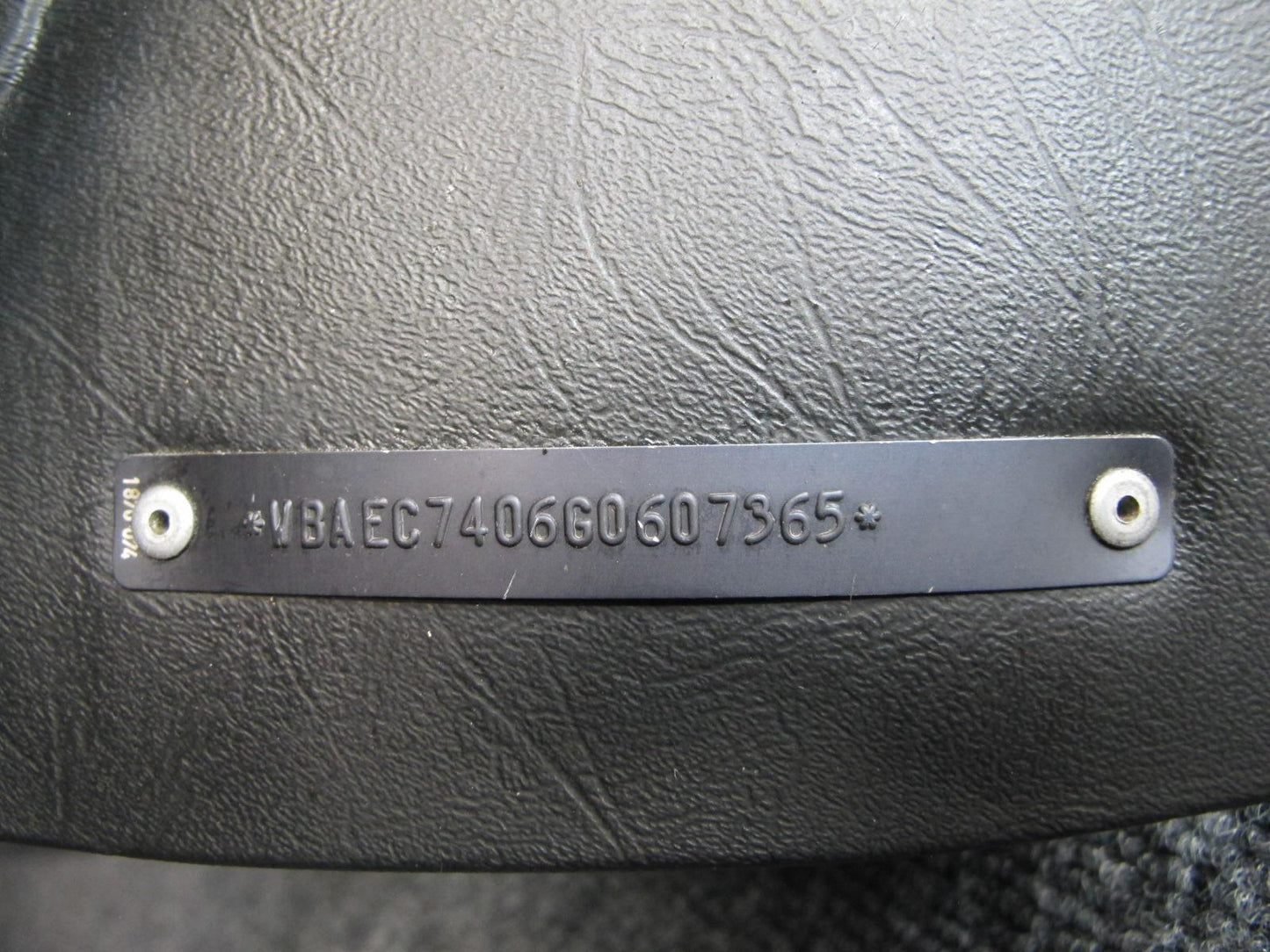 84-87 BMW E24 6-SERIES Dashboard Dash Instrument Trim Cover Panel OEM