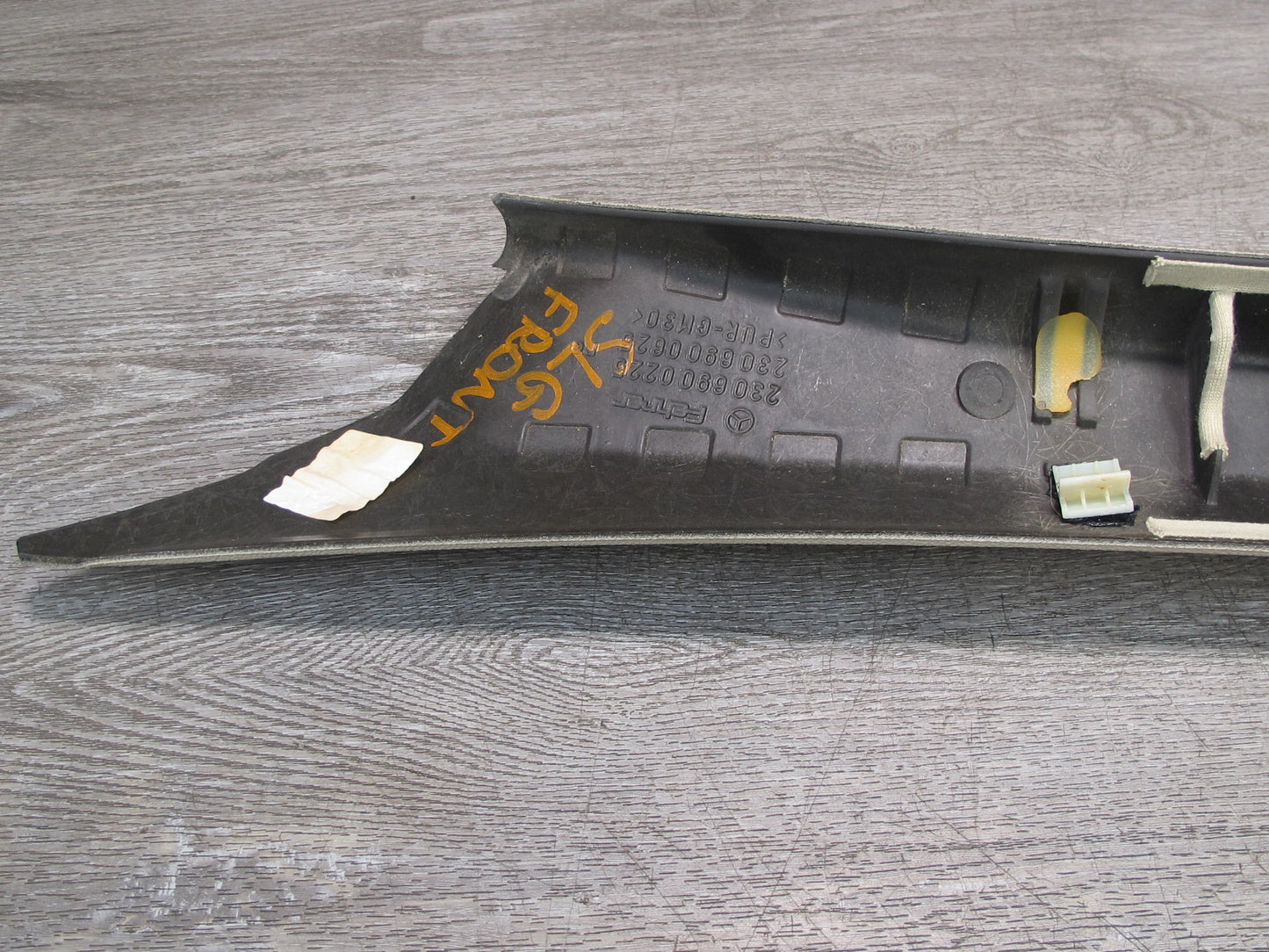 03-06 Mercedes R230 Sl-class Set of 2 Front Door Interior Trim Cover Panel OEM