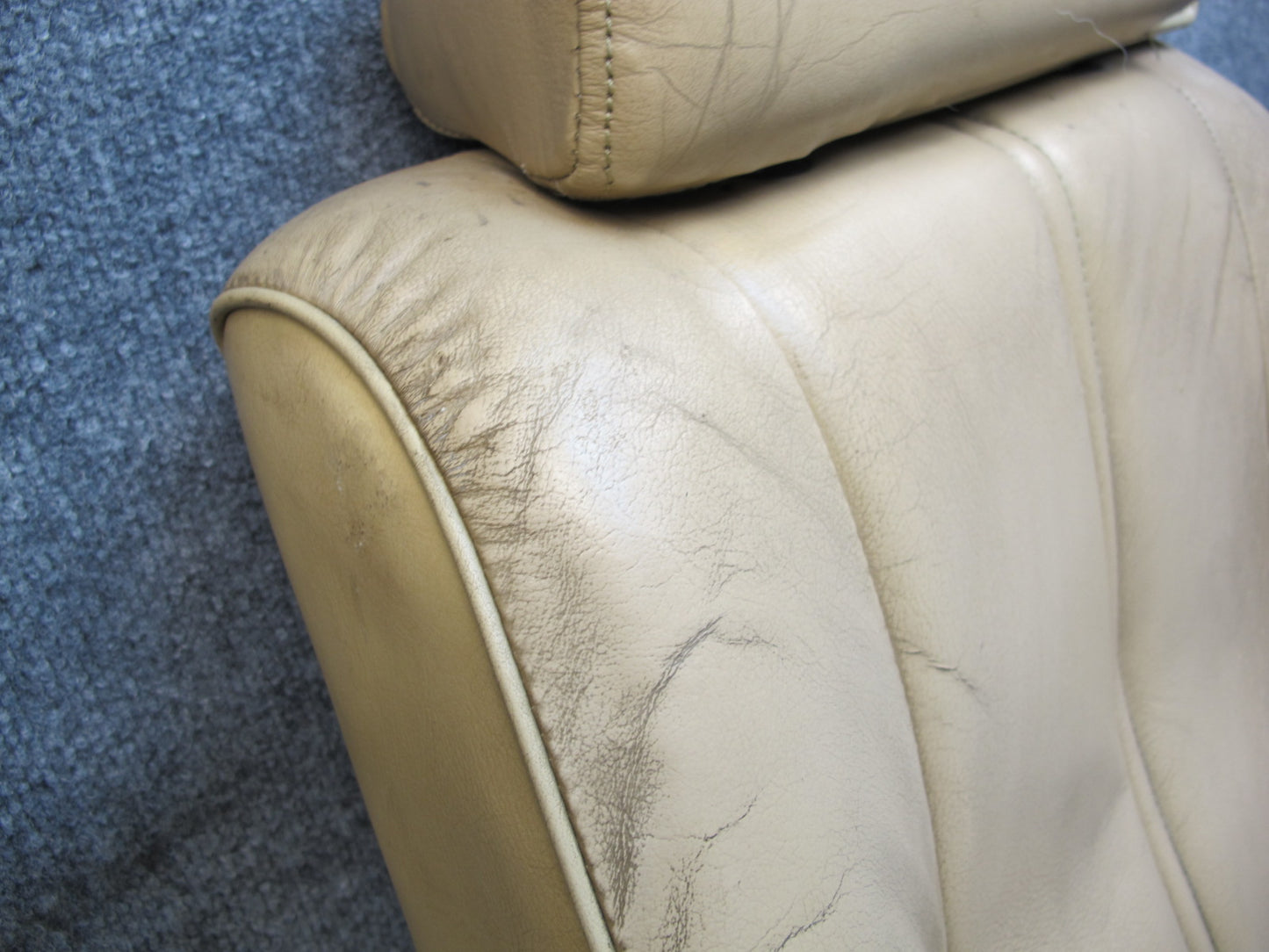 79-81 Datsun Nissan 280ZX S130 2+2 Set of 2 Front Left Right Leather Seat OEM