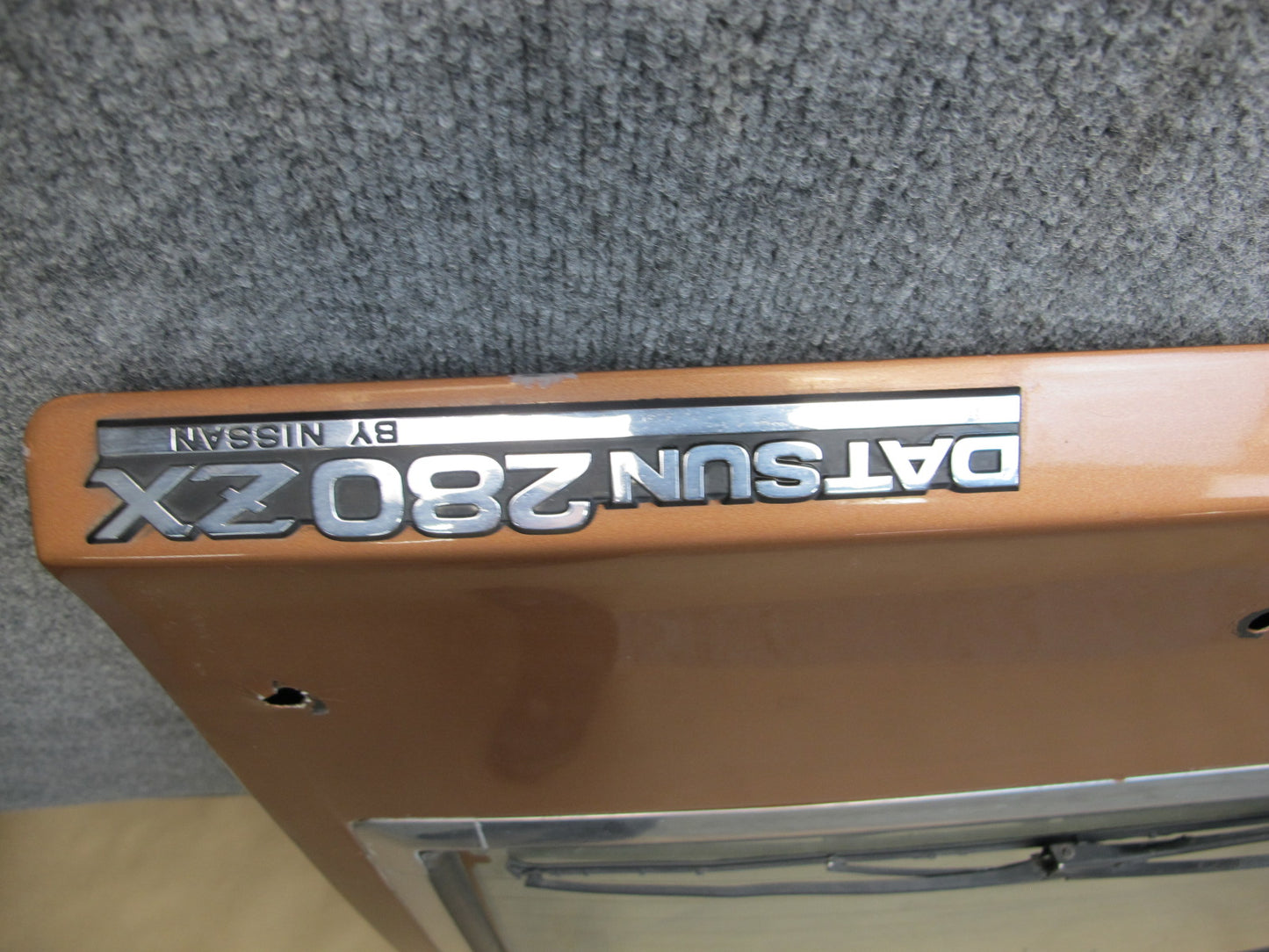 79-82 Datsun Nissan 280ZX S130 2+2 Rear Hatch Trunk Lid w Glass & Wiper OEM
