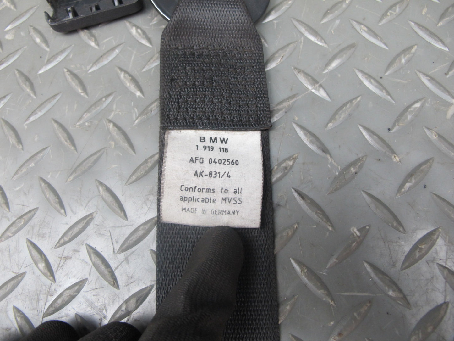 85-89 BMW E24 635CSi FRONT LEFT & RIGHT SIDE SEATBELT RETRACTOR SET OEM