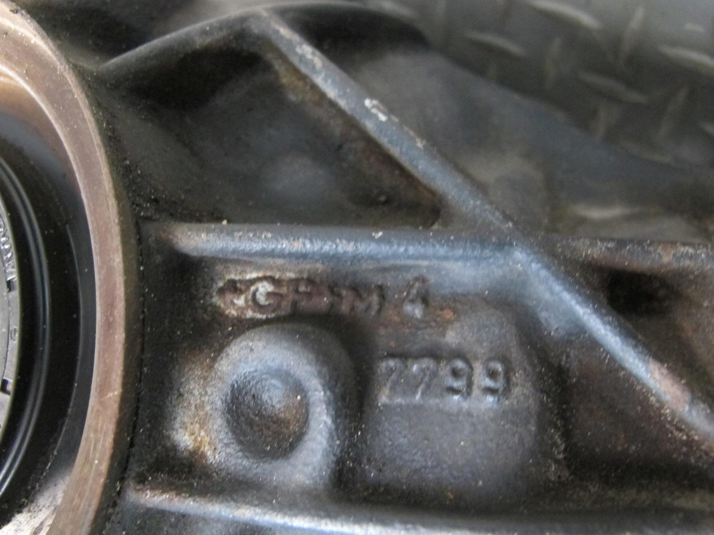 03-06 Mercedes R230 SL600 Rear Differential Carrier 2.65 Ratio OEM