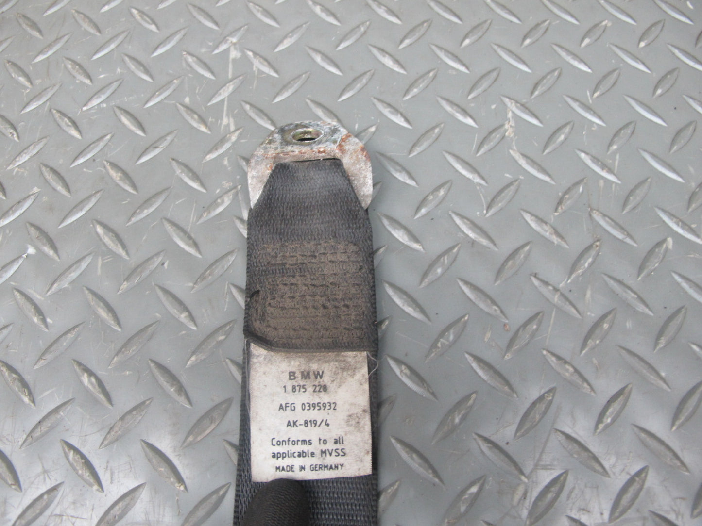 85-89 BMW E24 635CSi REAR LEFT & RIGHT SIDE SEATBELT RETRACTOR SET OEM