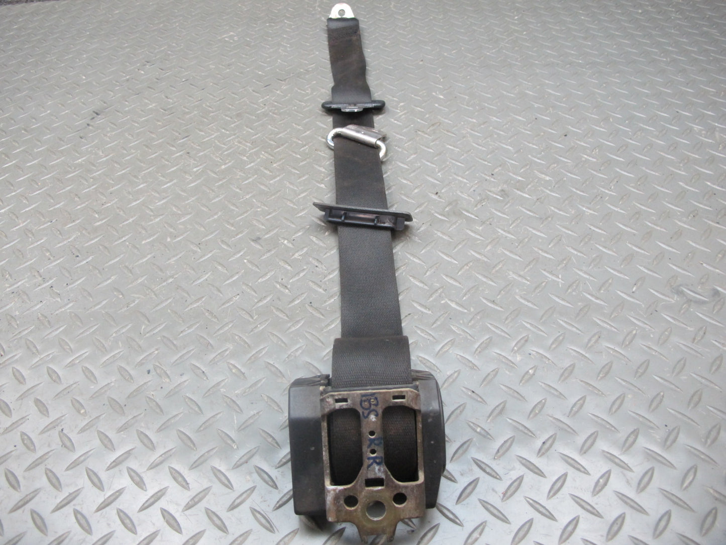 85-89 BMW E24 635CSi REAR LEFT & RIGHT SIDE SEATBELT RETRACTOR SET OEM