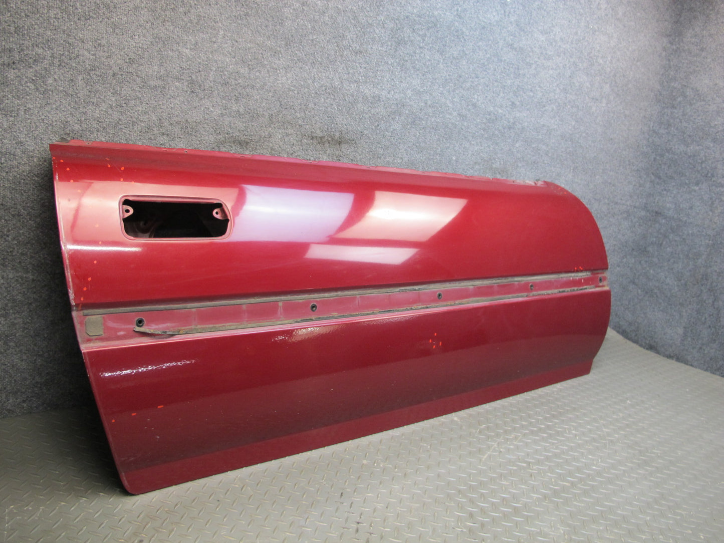 87-92 Toyota Supra MK3 Turbo Targa Right Passenger Door Shell Panel RED OEM