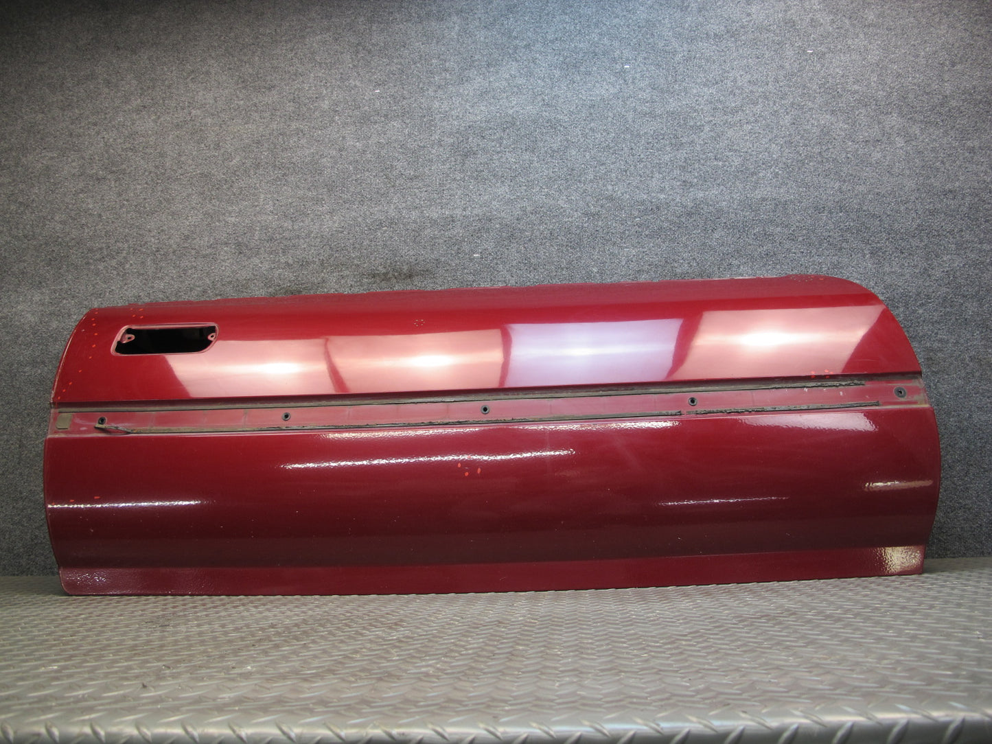 87-92 Toyota Supra MK3 Turbo Targa Right Passenger Door Shell Panel RED OEM