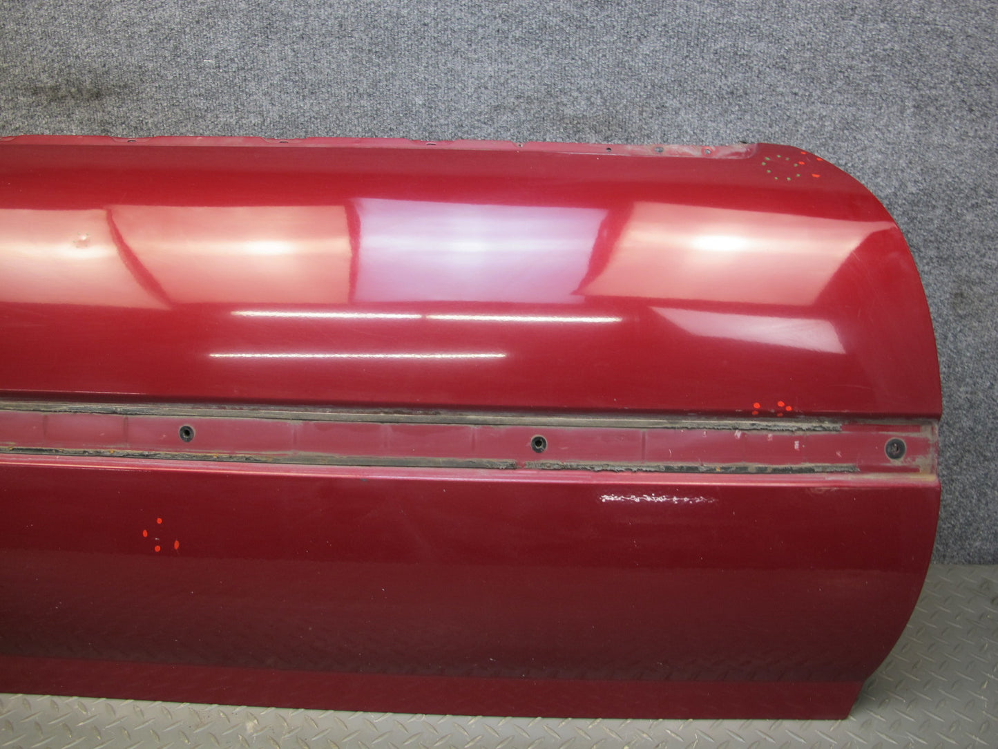 87-92 Toyota Supra MK3 Turbo Targa Right Passenger Door Shell Panel RED OEM