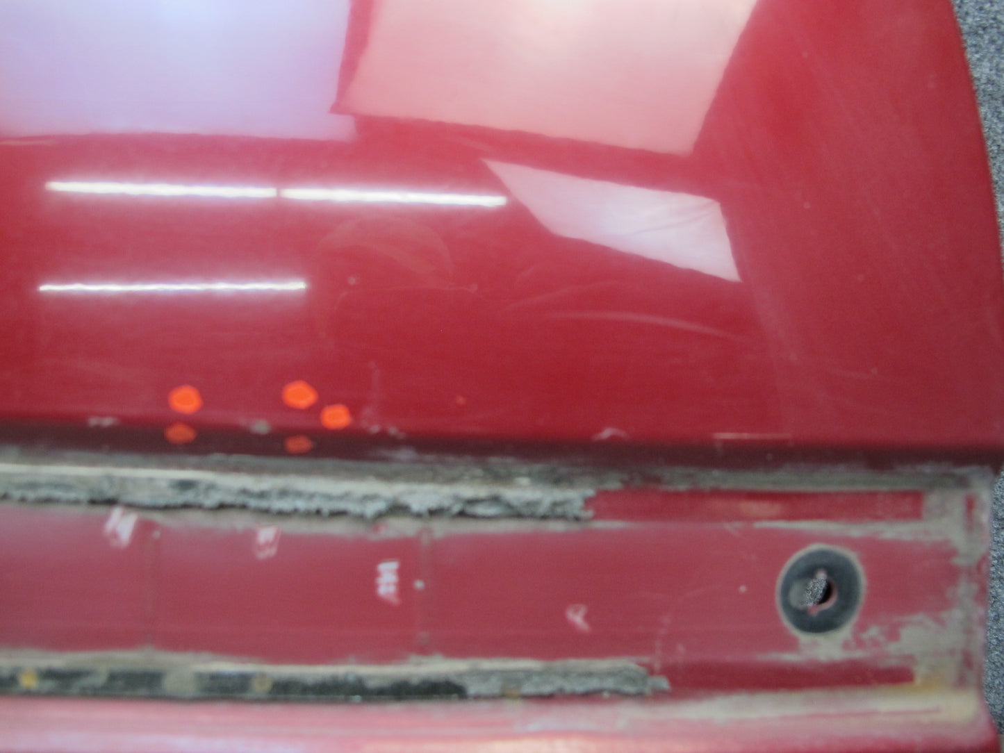 87-92 Toyota Supra MK3 Turbo Targa Right Passenger Door Shell Panel RED OEM