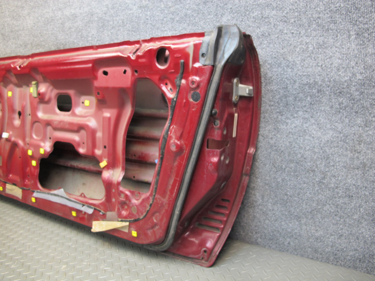 87-92 Toyota Supra MK3 Turbo Targa Right Passenger Door Shell Panel RED OEM