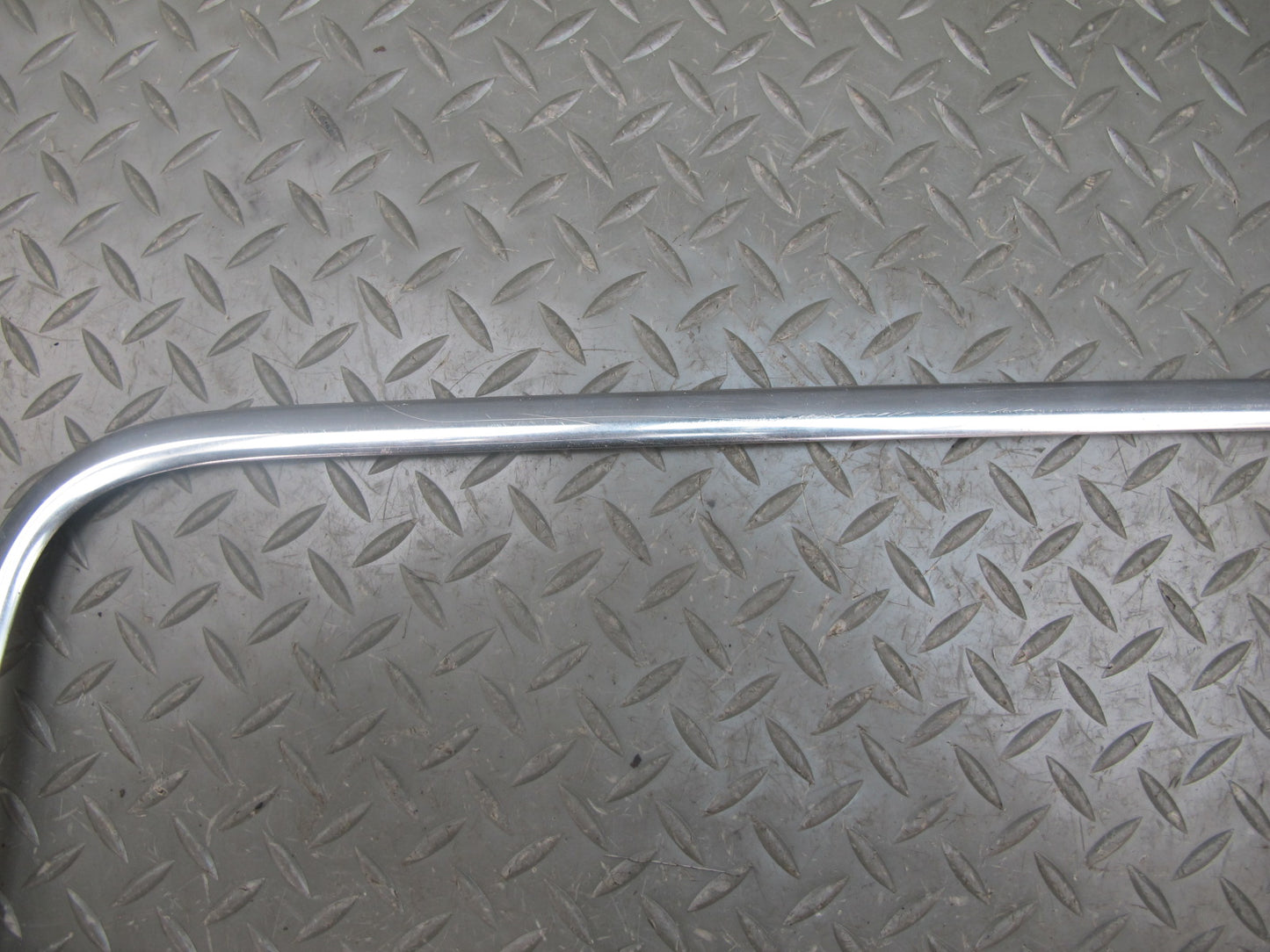 78-89 BMW E24 Set of 2 Front Windshield Exterior Chrome Trim Molding OEM