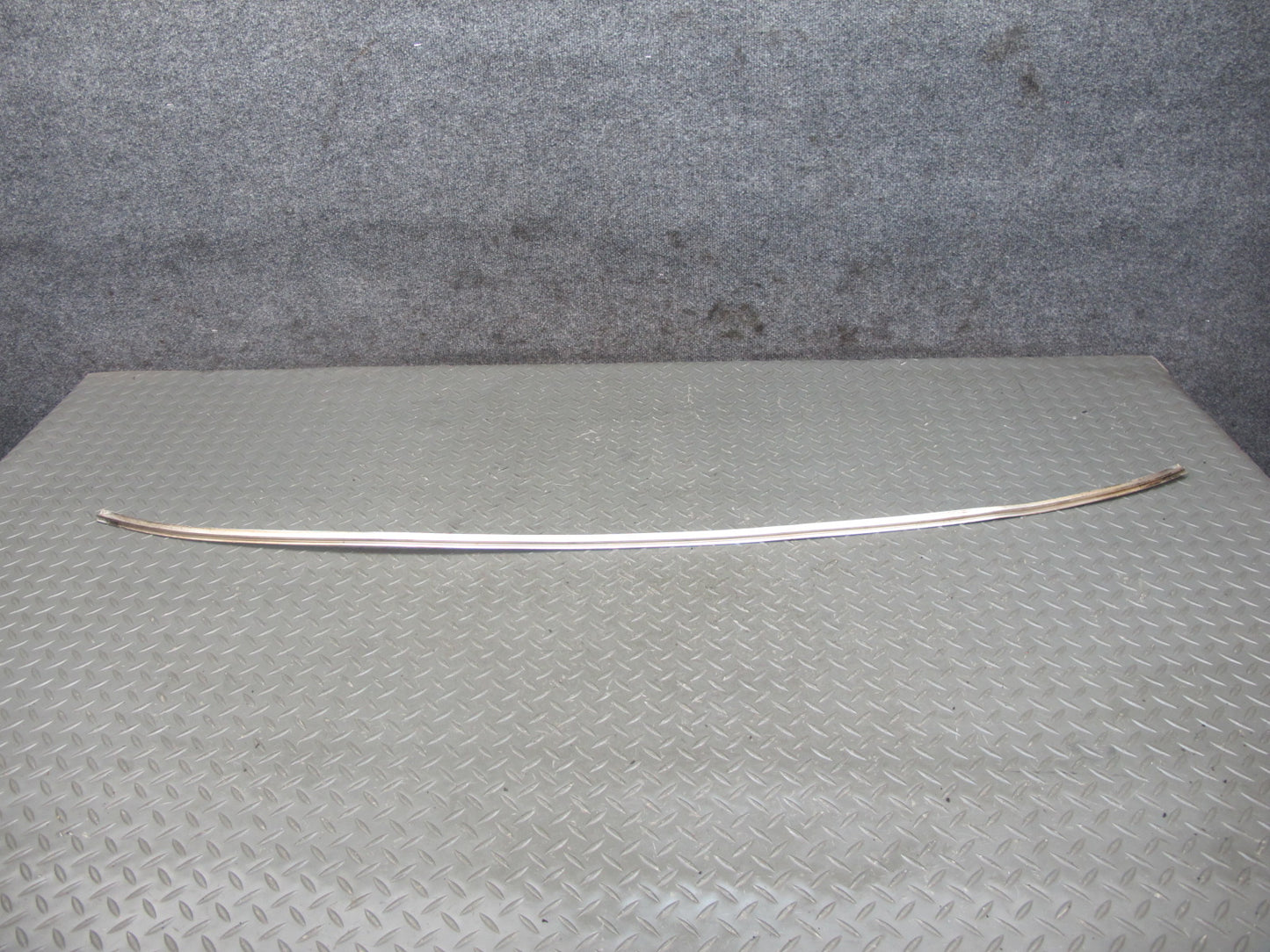 78-89 BMW E24 Set of 3 Rear Windshield Window Exterior Chrome Trim Molding OEM