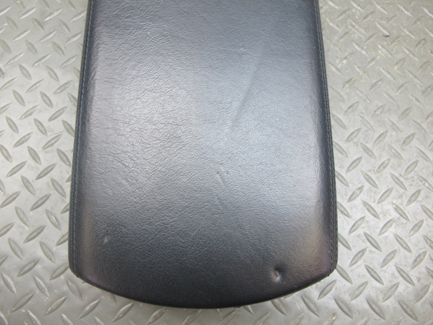 03-06 Mercedes R230 Center Console Leather Armrest Lid Cover w Tray OEM