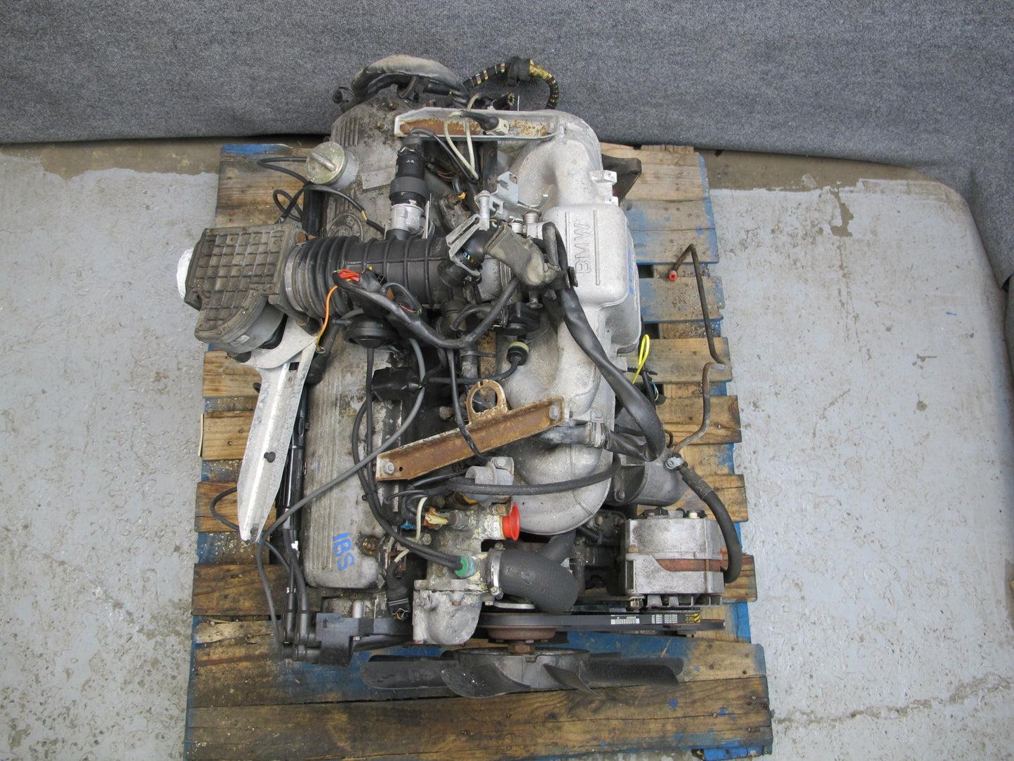 85-87 BMW E28 E24 M30 M30B34 3.5L Complete Engine Motor 186k Miles