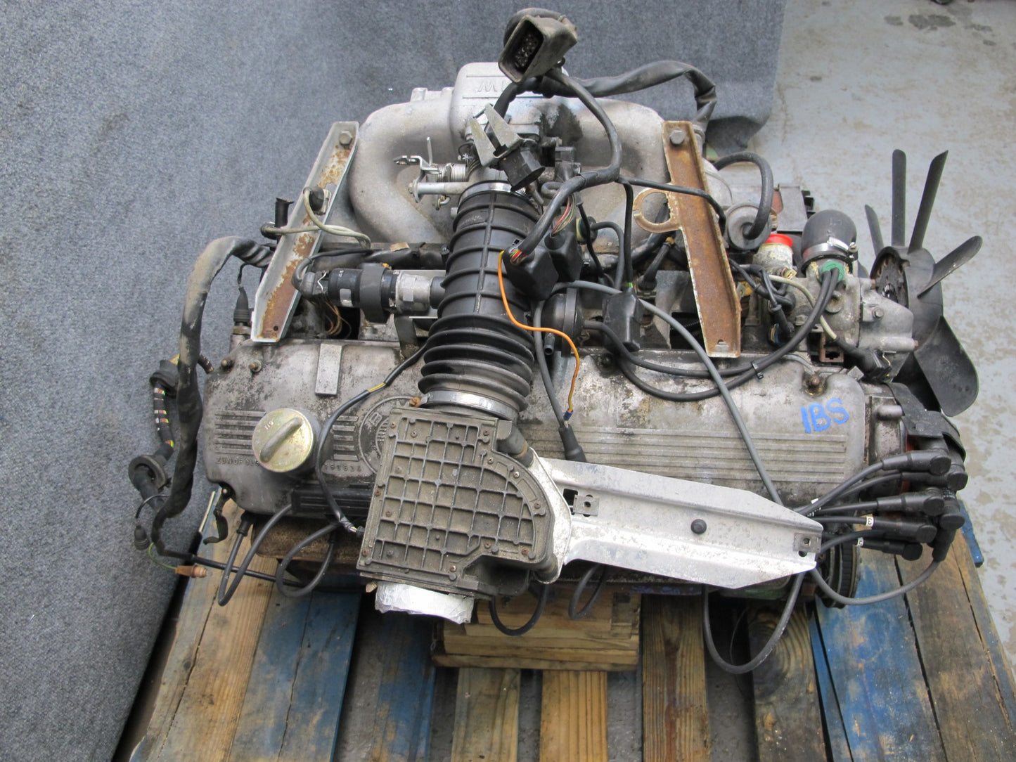 85-87 BMW E28 E24 M30 M30B34 3.5L Complete Engine Motor 186k Miles