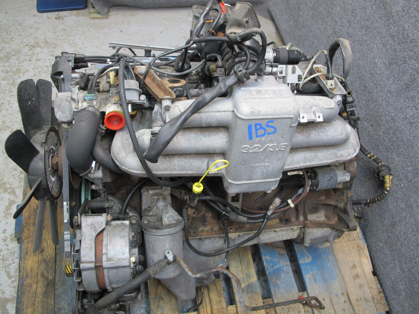 85-87 BMW E28 E24 M30 M30B34 3.5L Complete Engine Motor 186k Miles