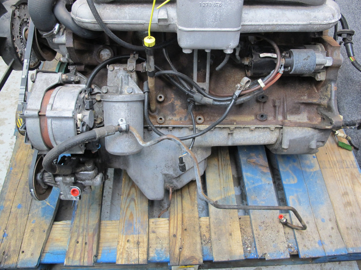 85-87 BMW E28 E24 M30 M30B34 3.5L Complete Engine Motor 186k Miles