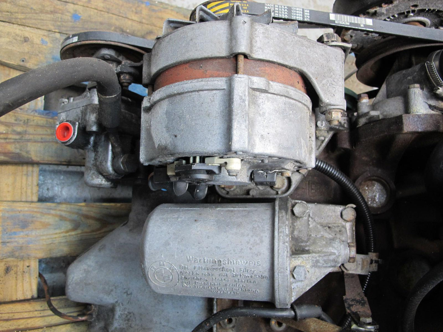 85-87 BMW E28 E24 M30 M30B34 3.5L Complete Engine Motor 186k Miles