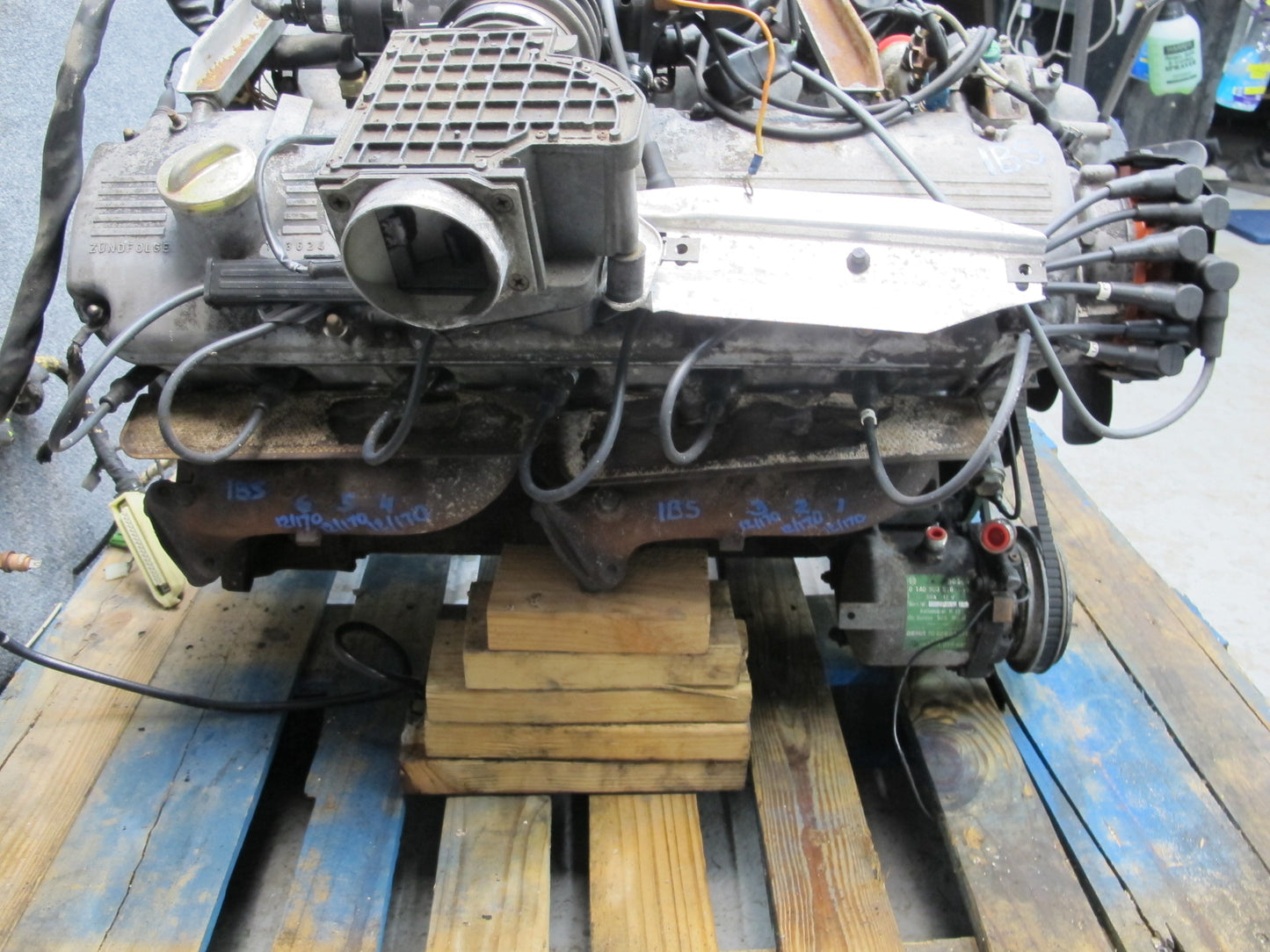 85-87 BMW E28 E24 M30 M30B34 3.5L Complete Engine Motor 186k Miles